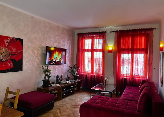 Vintage Luxury Old Apartament Braszów